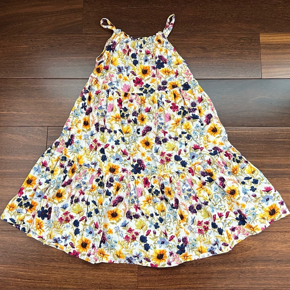 EUC Old Navy Floral Tiered Dress